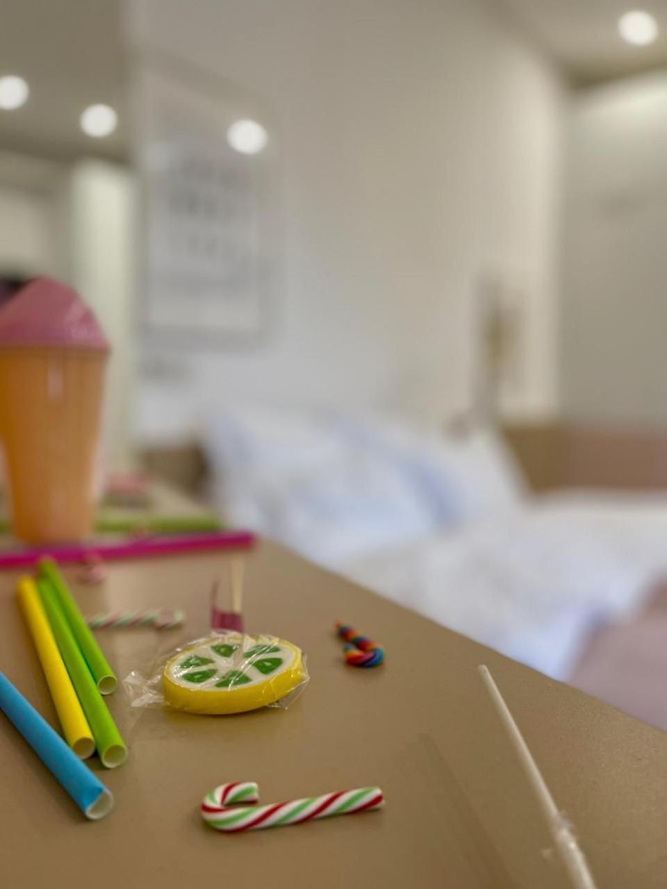 Candy Residence Park Bukares Bagian luar foto