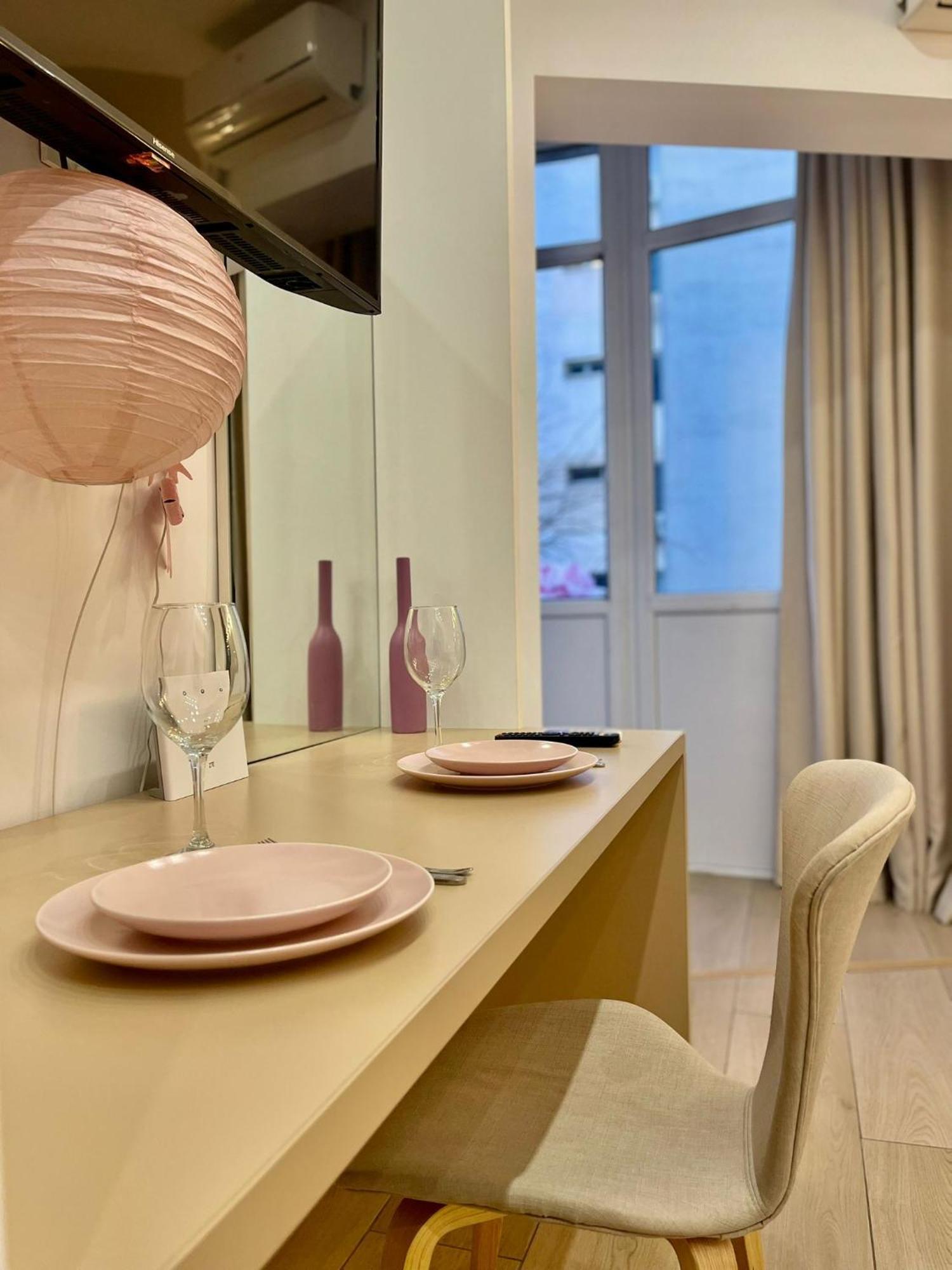 Candy Residence Park Bukares Bagian luar foto